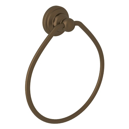 6 1/2 Towel Ring In English Bronze